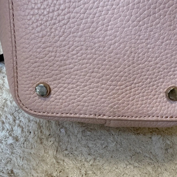 NWOT Kate Spade Pink Tote with Black Bow Accents - Picture 7 of 14